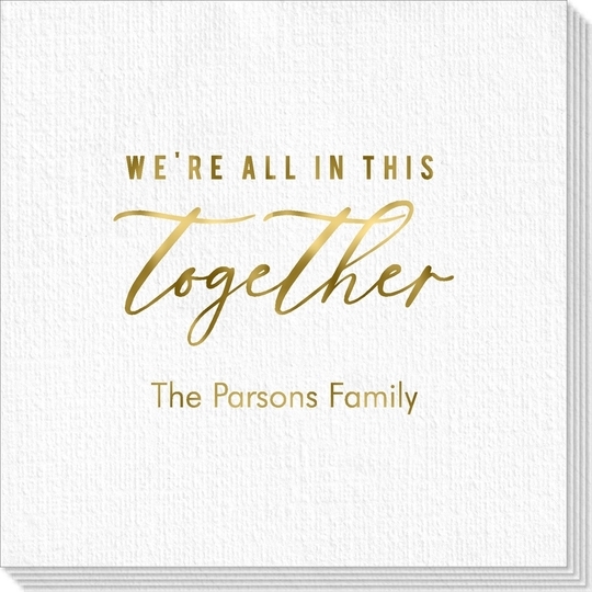 We're All In This Together Deville Napkins